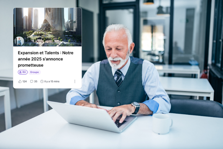 Intranet communiqué d'entreprise